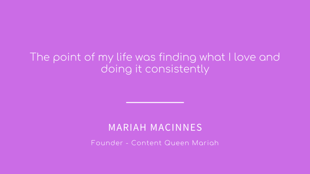 Finding purpose through fear